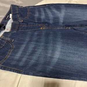 Judy Blue Skinny Jeans in Blue with Natural Fading